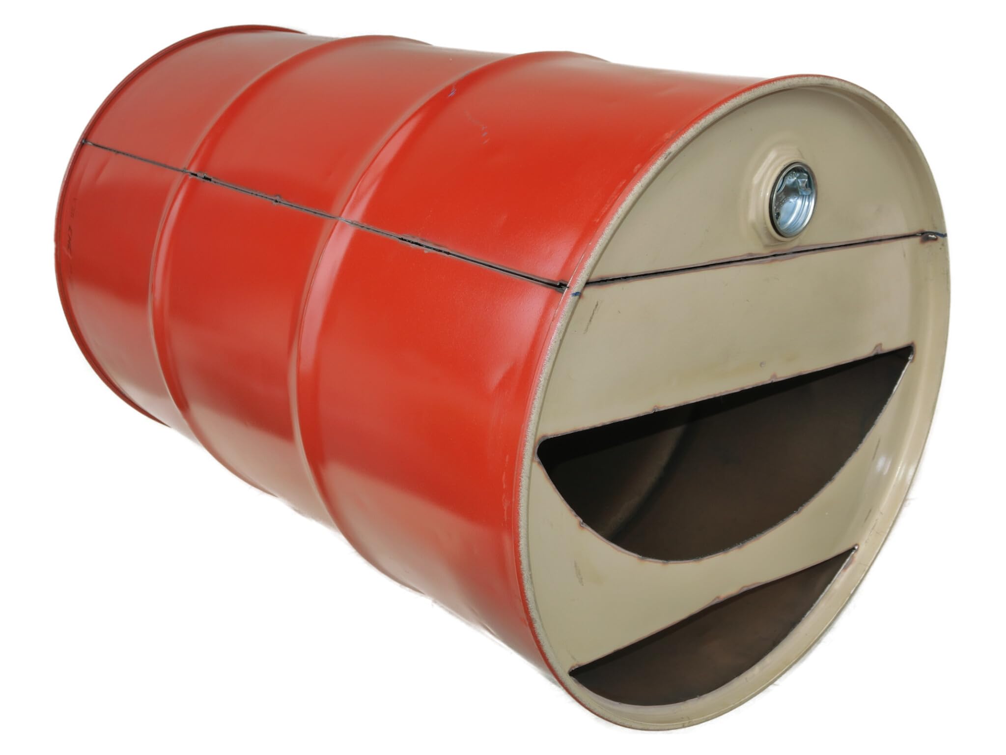 Amazon | ドラム横置きオープン焼却炉 | 二重ボディ二次燃焼ガス炭化