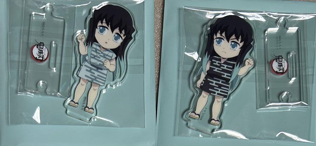 Amazon.co.jp: 鬼滅 原画展 繋がるアクリルスタンドA 時透無一郎 有