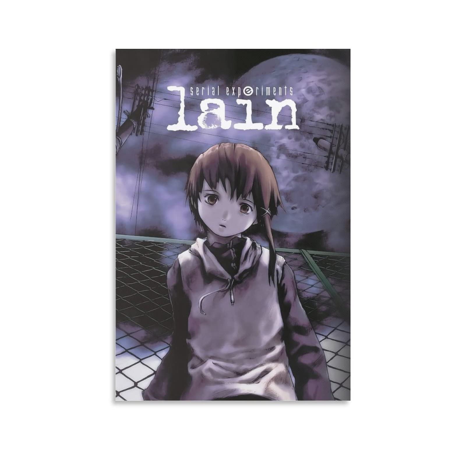 Amazon.co.jp: WEERSHUN シリアル実験 Lain アニメポスター 部屋 美的