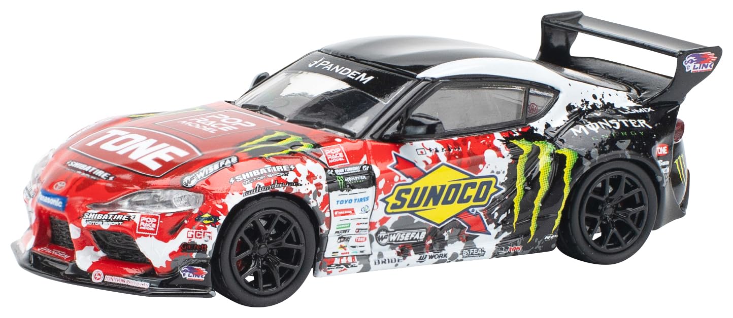 Amazon | POP RACE 1/64 パンデムGRスープラ D1GP 2024 齋藤大吾 完成