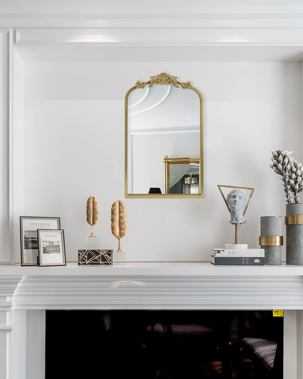 Amazon.com: AIXI HOME Gold Arched Mirror 15