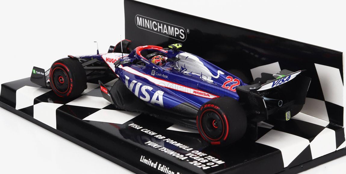 Amazon | ミニチャンプス 1/43 レーシングブルズ F1 VCARB-01#22 角田
