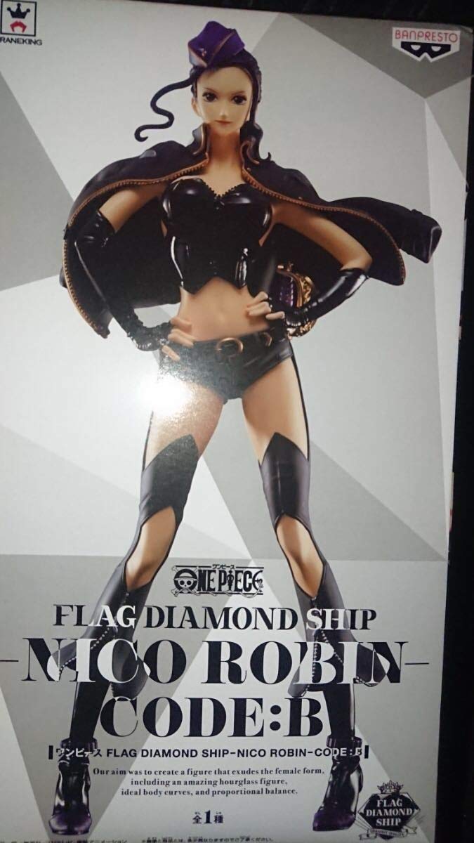 Amazon | バンプレスト ワンピース FLAG DIAMOND SHIP -NICO ROBIN
