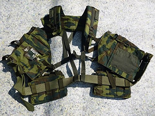 Amazon | 現代ロシア軍6sh92ベスト 実物/フローラ FSB クリミア ВДВ