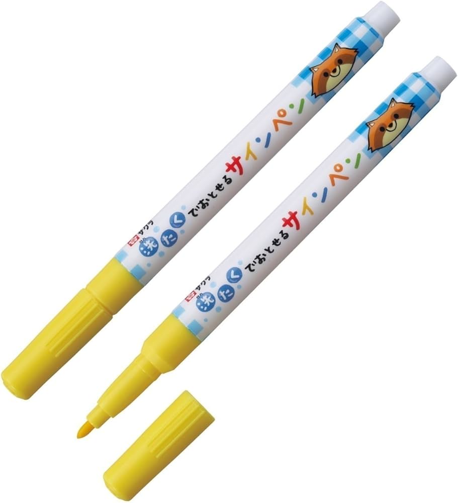 Amazon.co.jp: サクラクレパス 洗たくでおとせるサインペン 12色 MK
