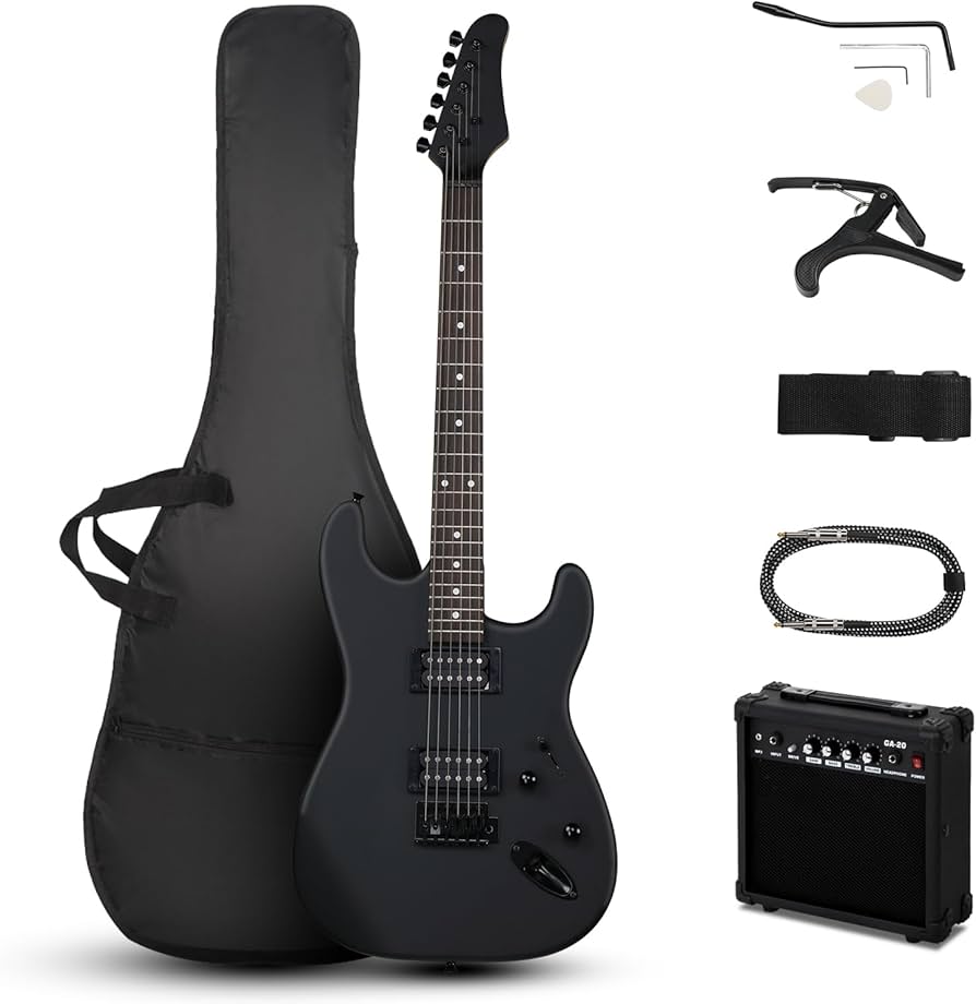 Amazon.com: Ktaxon Electric Guitar Kit, 39 Inch H-H Pickups