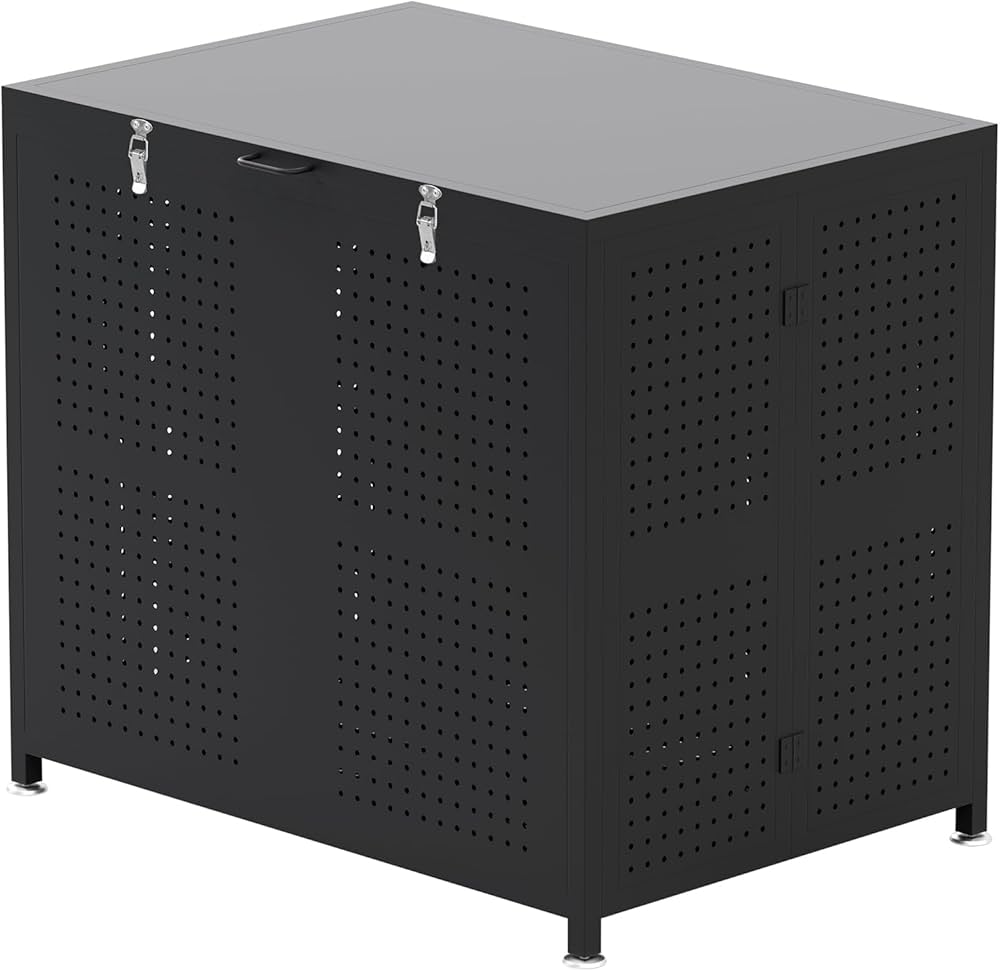 Amazon.co.jp: SUNLiGHT ゴミ箱 屋外 大型 210L/350L 大容量 ゴミ