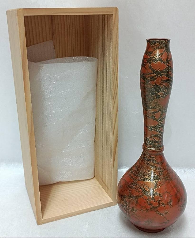 Amazon.co.jp: 品 高岡銅器 剛章作 銅器花瓶／茶道 華道 : ホビー