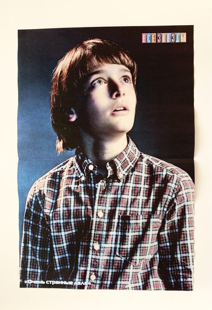 Amazon.co.jp: ストレンジャーシングス ウィル役 ノアシュナップ 両面