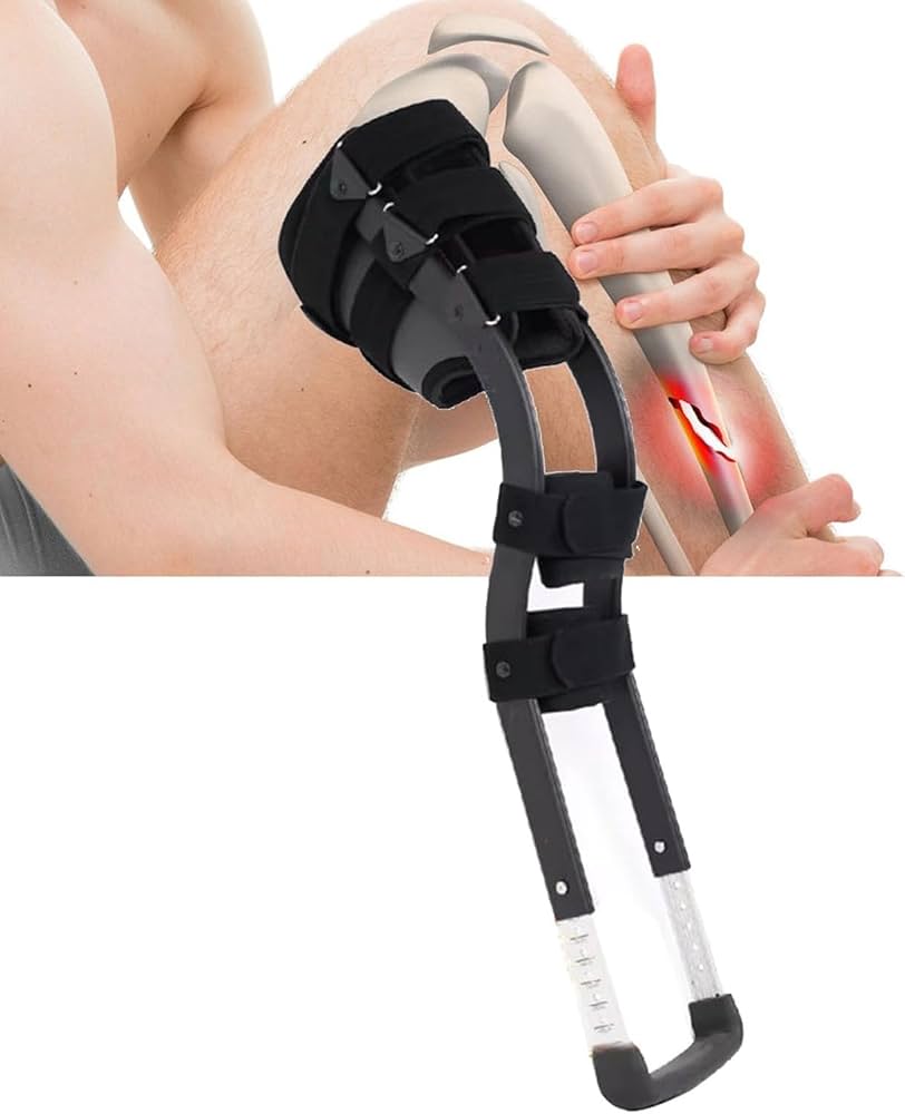 Amazon | 歩行補助器具 痛みのない膝用松葉杖、軽量バイオニックボディ