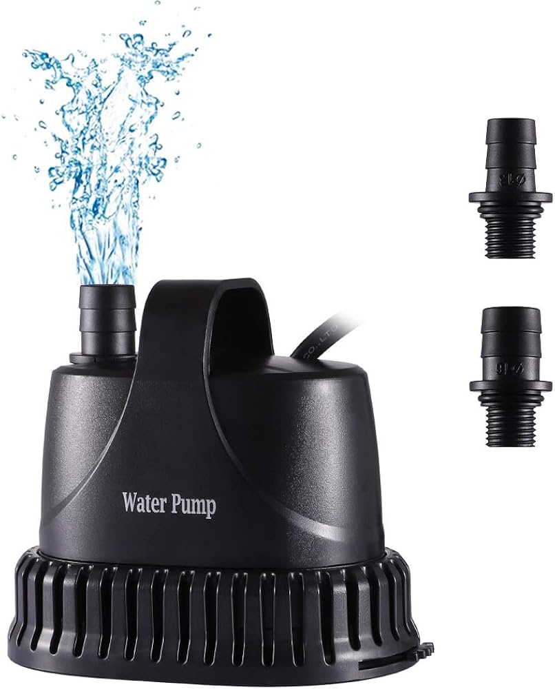 Amazon.co.jp: LEDGLE 水中ポンプ 吐出量800L/H 最大揚程1.8M 100v