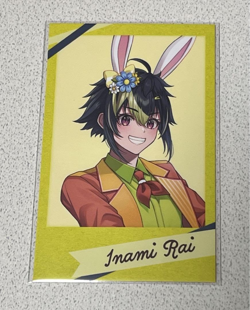 Amazon.co.jp: 伊波ライ にじさんイースター2024 チェキ風カード
