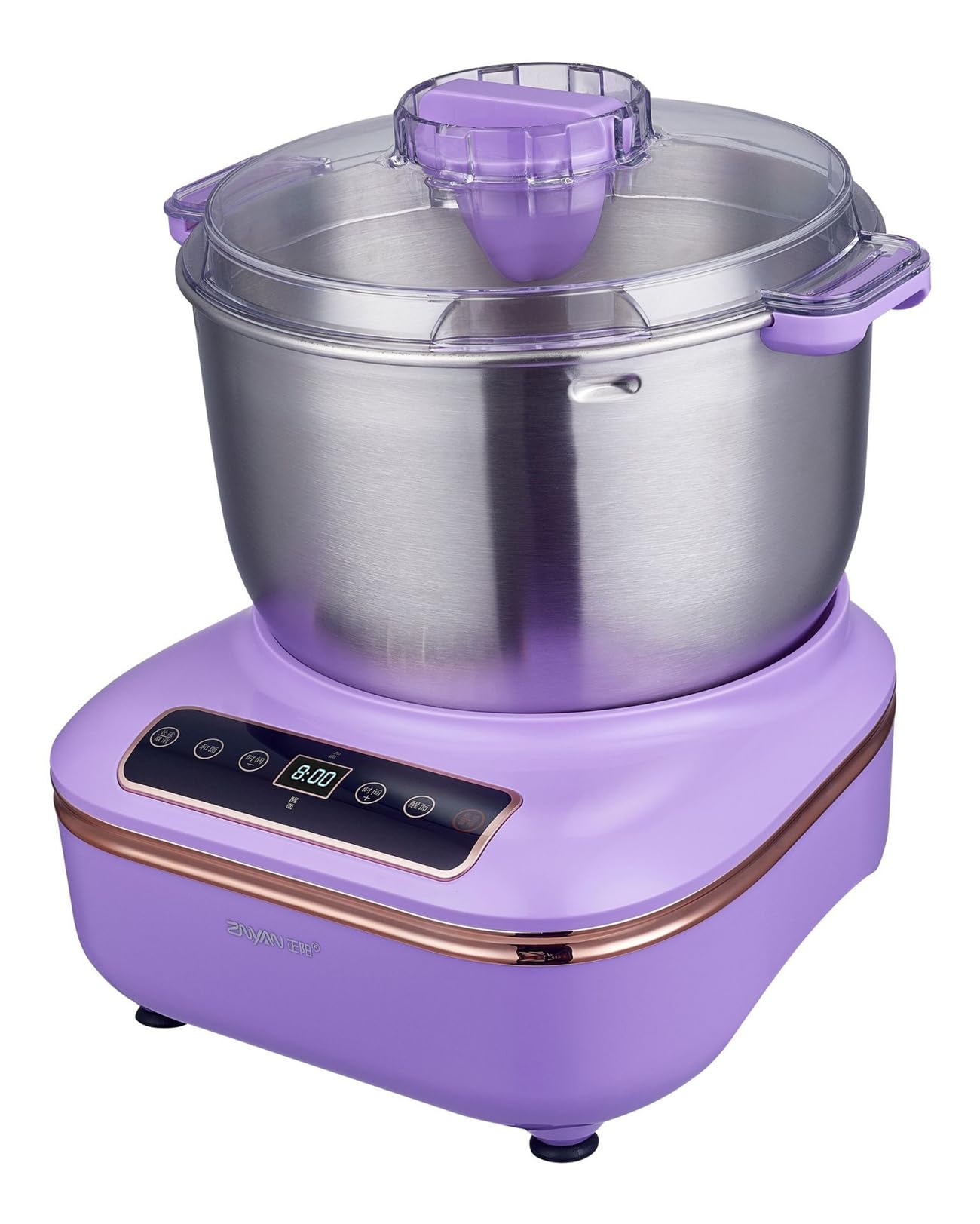 Amazon | 電動 パンこね機 パン焼き器 生地こね・発酵 ステンレス