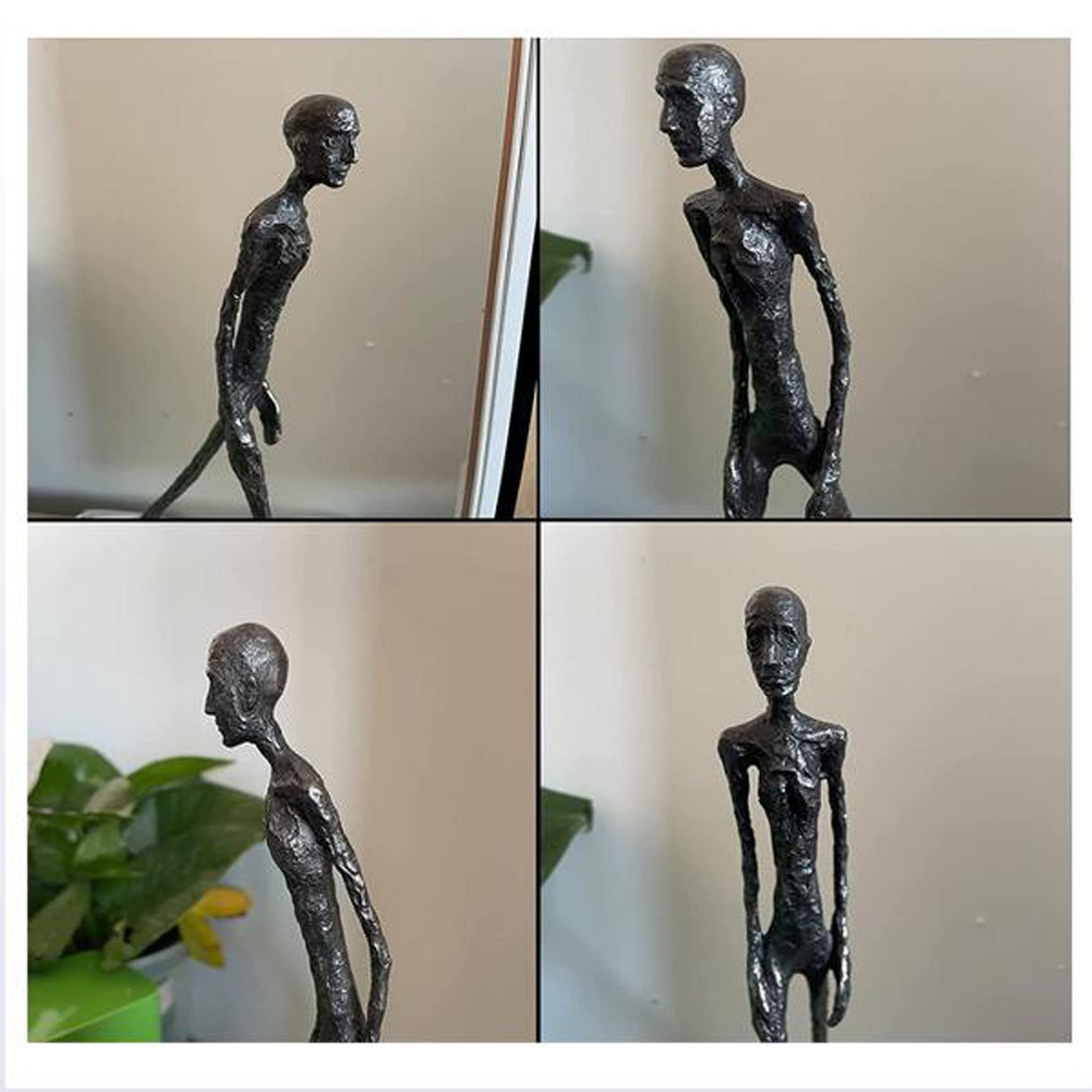 Amazon.co.jp: BLZVVZ 装飾的なブロンズ彫刻ジャコメッティブロンズ