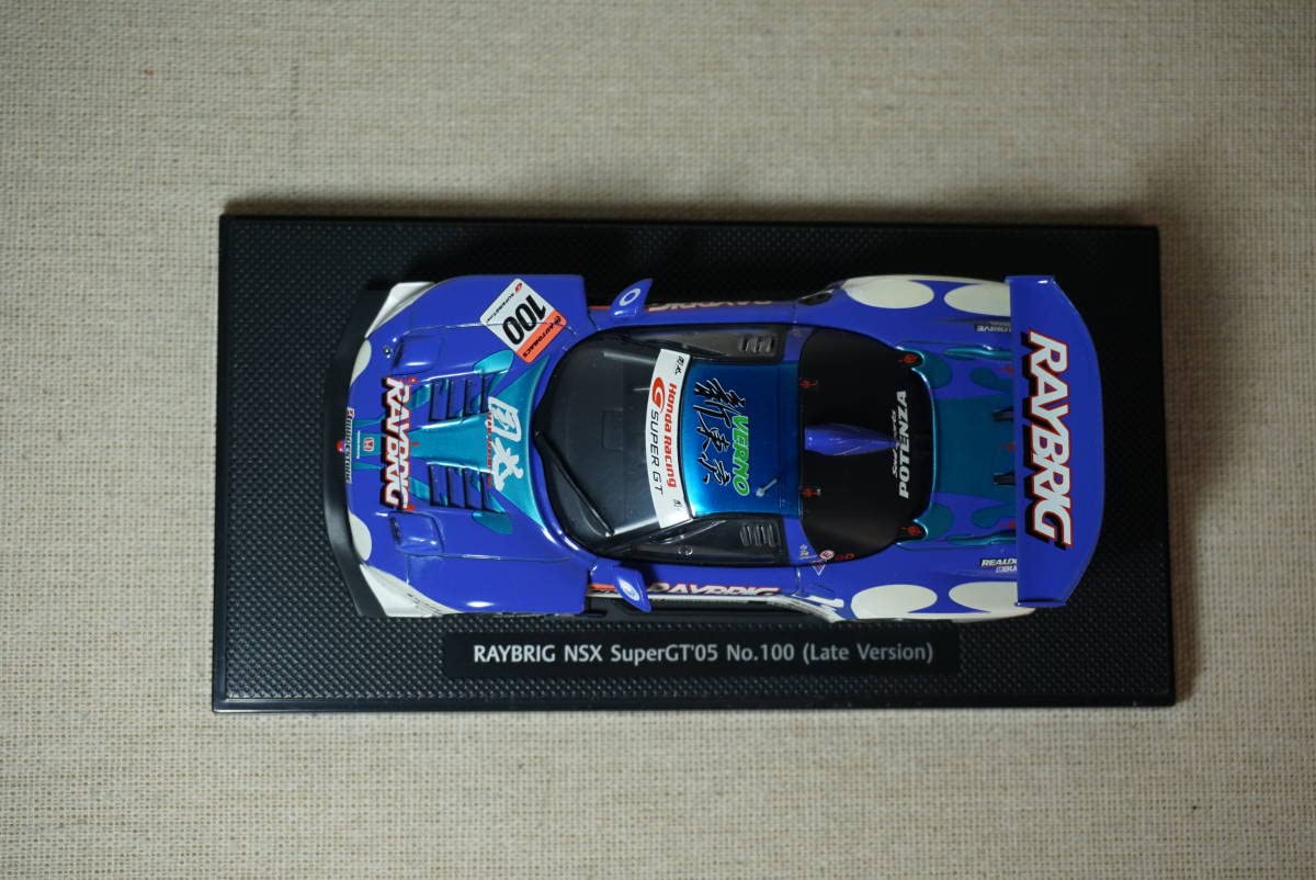 Amazon | 1/43 スーパーGT EBBRO RAYBRIG NSX ミニカー #100 2005