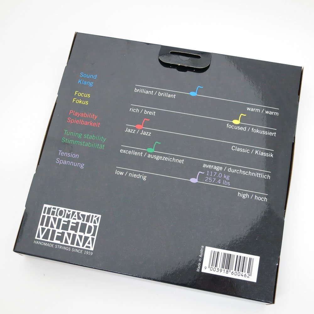 Amazon | THOMASTIK SPIROCORE スピロコア コントラバス弦セット 4/4