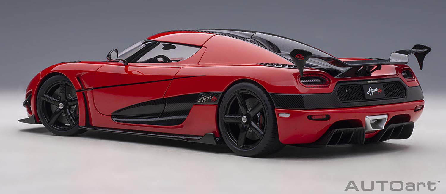 Amazon.co.jp: AUTOart 1/18 ケーニグセグ アゲーラ RS レッド