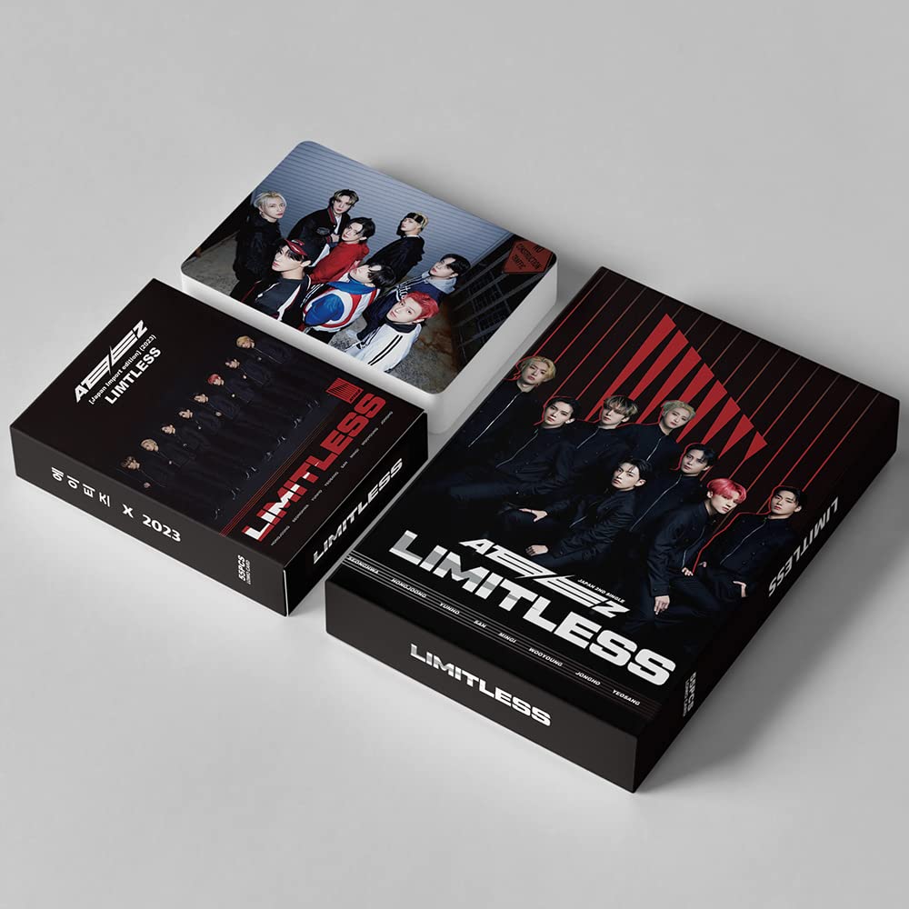 SAMSHINE Kpop Ateez 2023 Ateez 2ND JAPAN ALBUM LIMITLESS CARDS