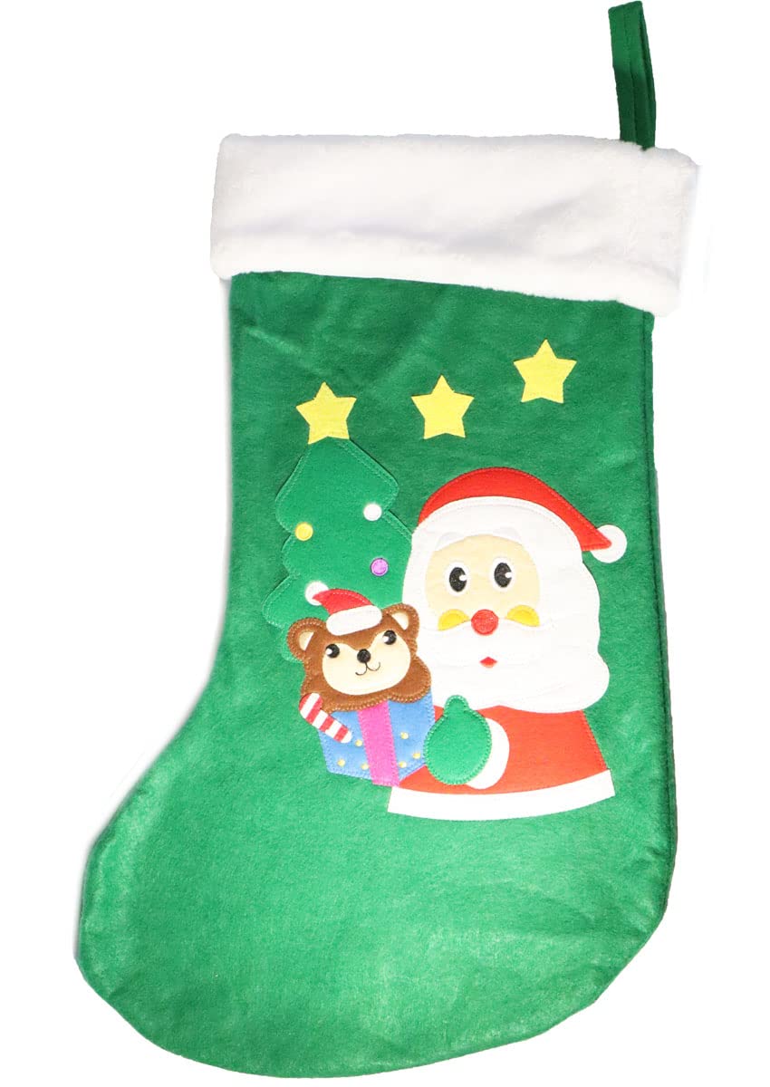 Amazon | サンタフェルトソックス『クリスマス会やプレゼントで のBIG