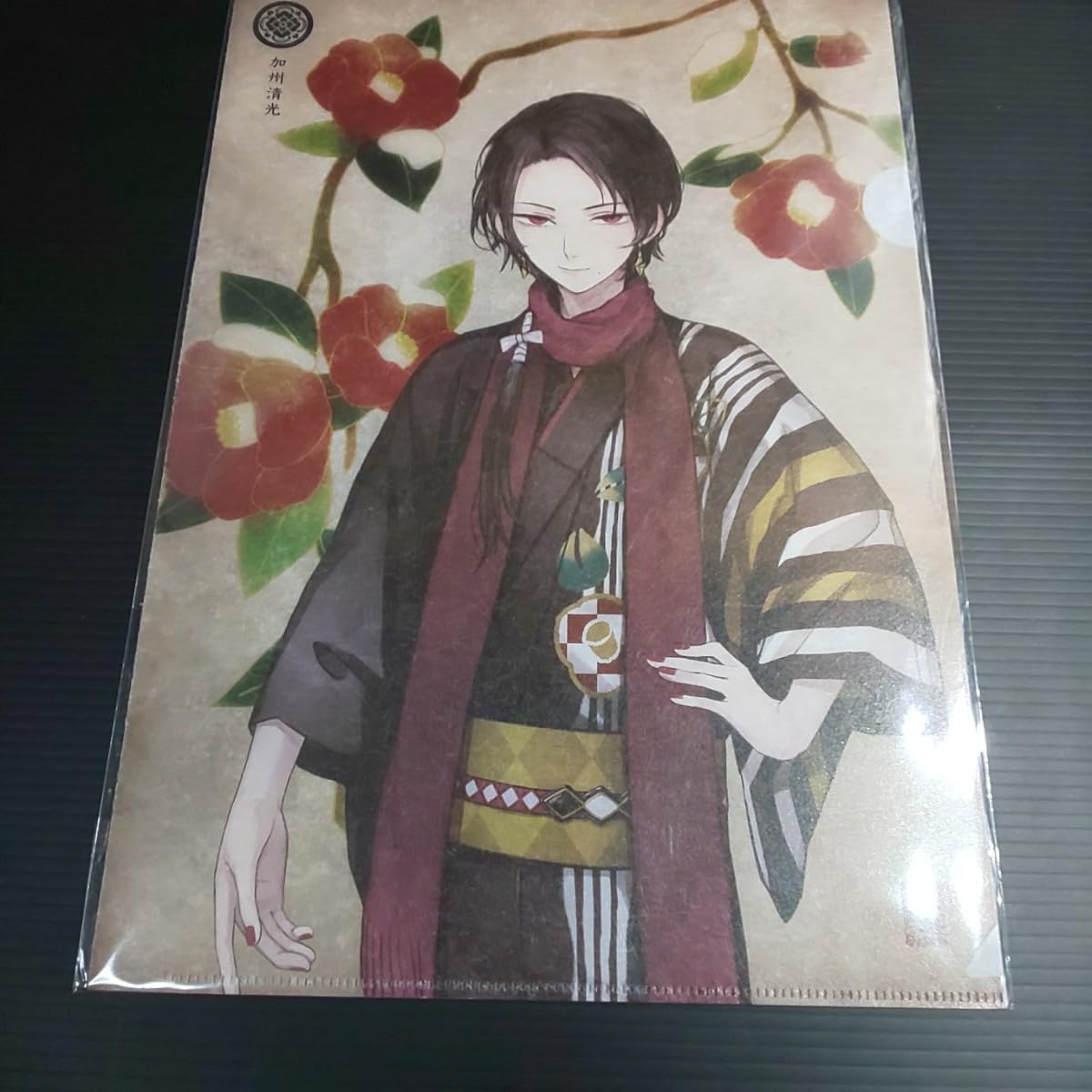 Amazon.co.jp: 刀剣乱舞 加州清光 クリアファイル 1枚 和紙クリア