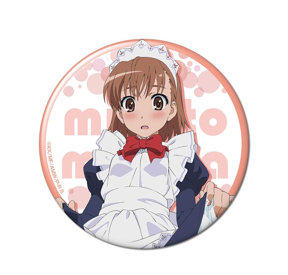 Amazon.co.jp: とある科学の超電磁砲S 缶バッジ デザイン03(御坂美琴/C