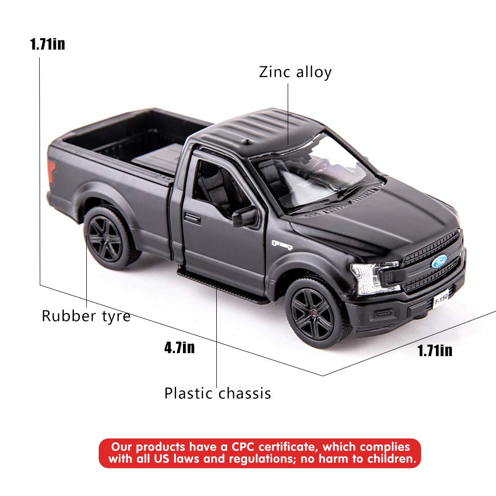 Amazon.com: TGRCM-CZ 1/36 Scale F150 Pickup Truck Casting Car