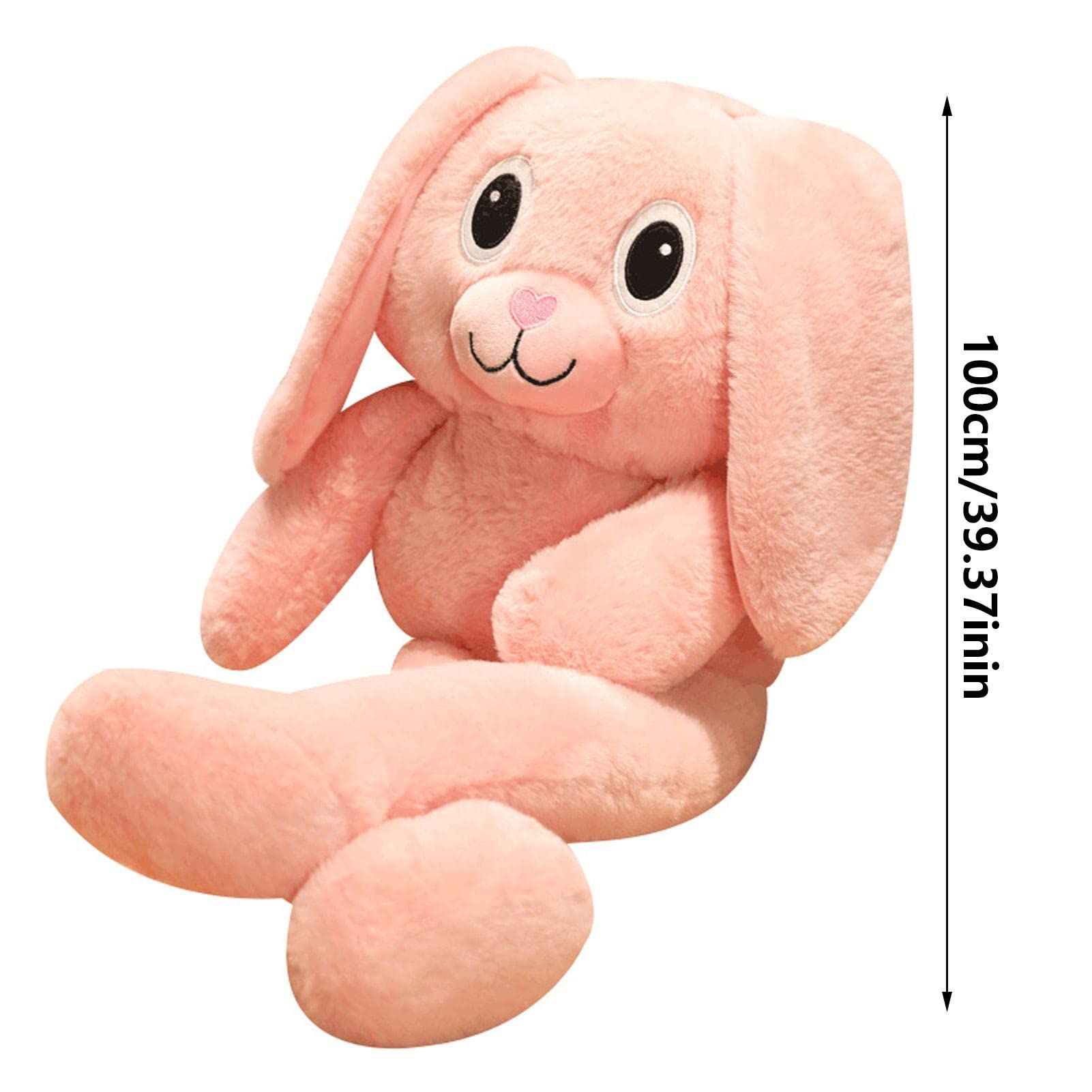 Amazon.co.jp: 引き込み式のウサギのぬいぐるみ - 耳の長いぬいぐるみ