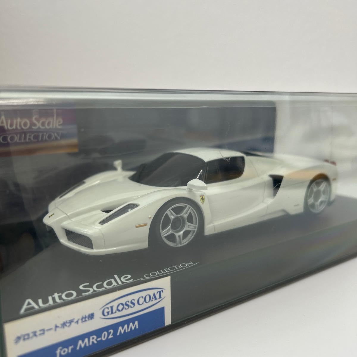 Amazon.co.jp: 京商 MINI-Z ENZO FERRARI White ミニッツ レーサー ASC