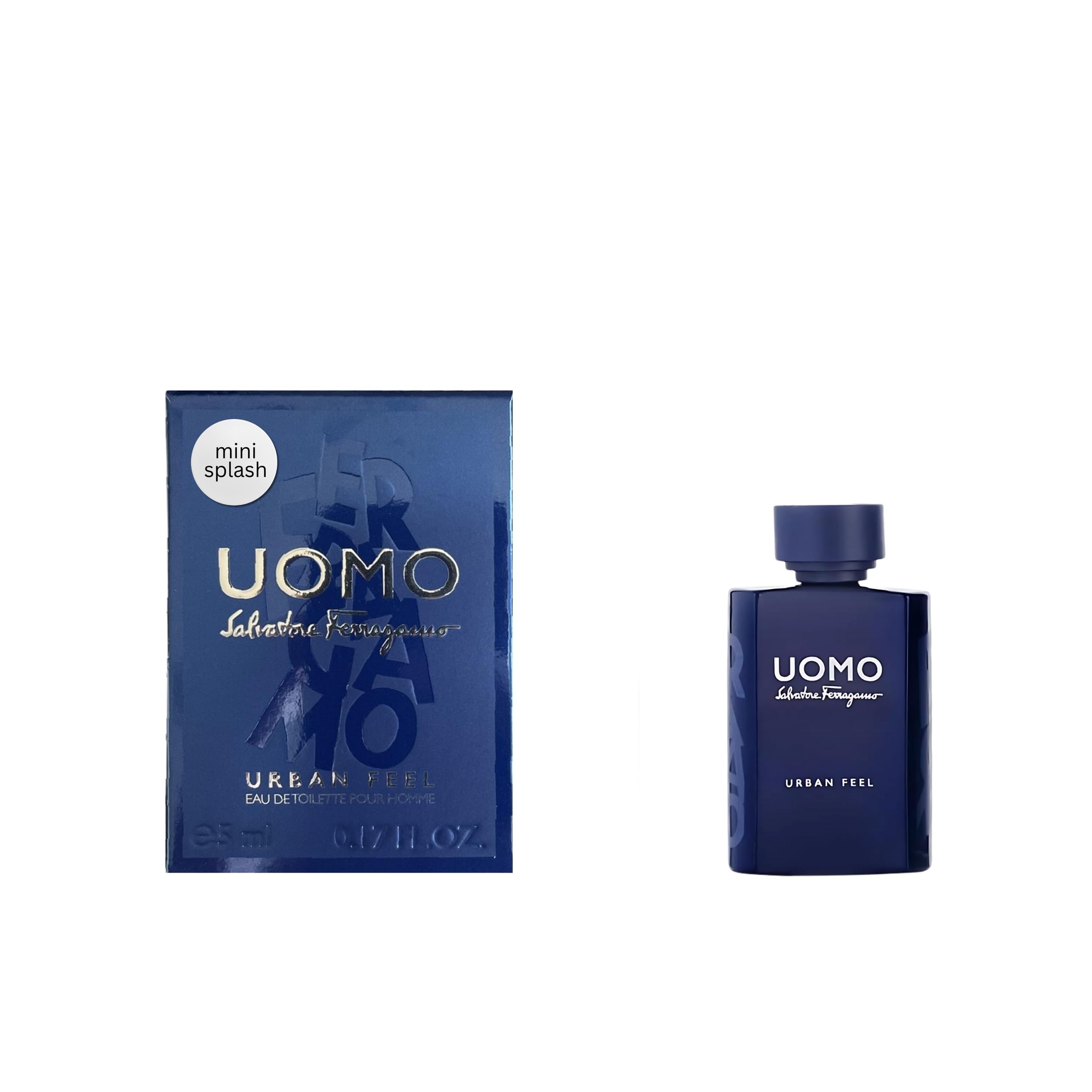 Amazon.com: Salvatore Ferragamo Uomo Urban Feel Mini perfume para
