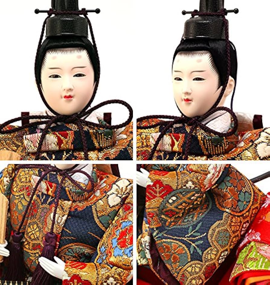 Amazon | 人形屋ホンポ 雛人形 久月 ひな人形 ケース飾り 親王飾り