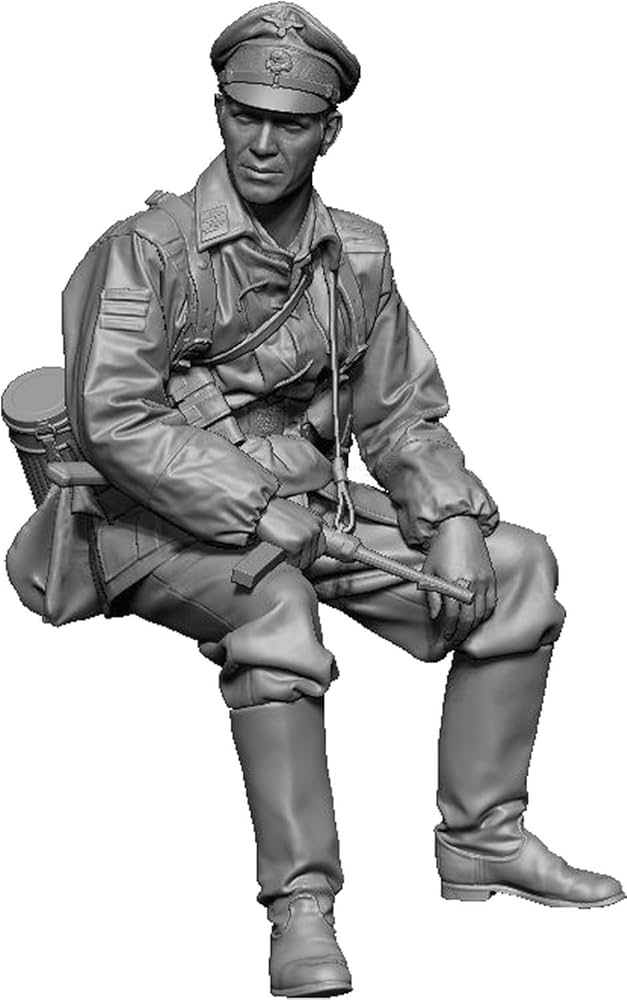 Amazon | エイチスリーモデル 1/16 ドイツ 武装親衛隊 将校 レジン