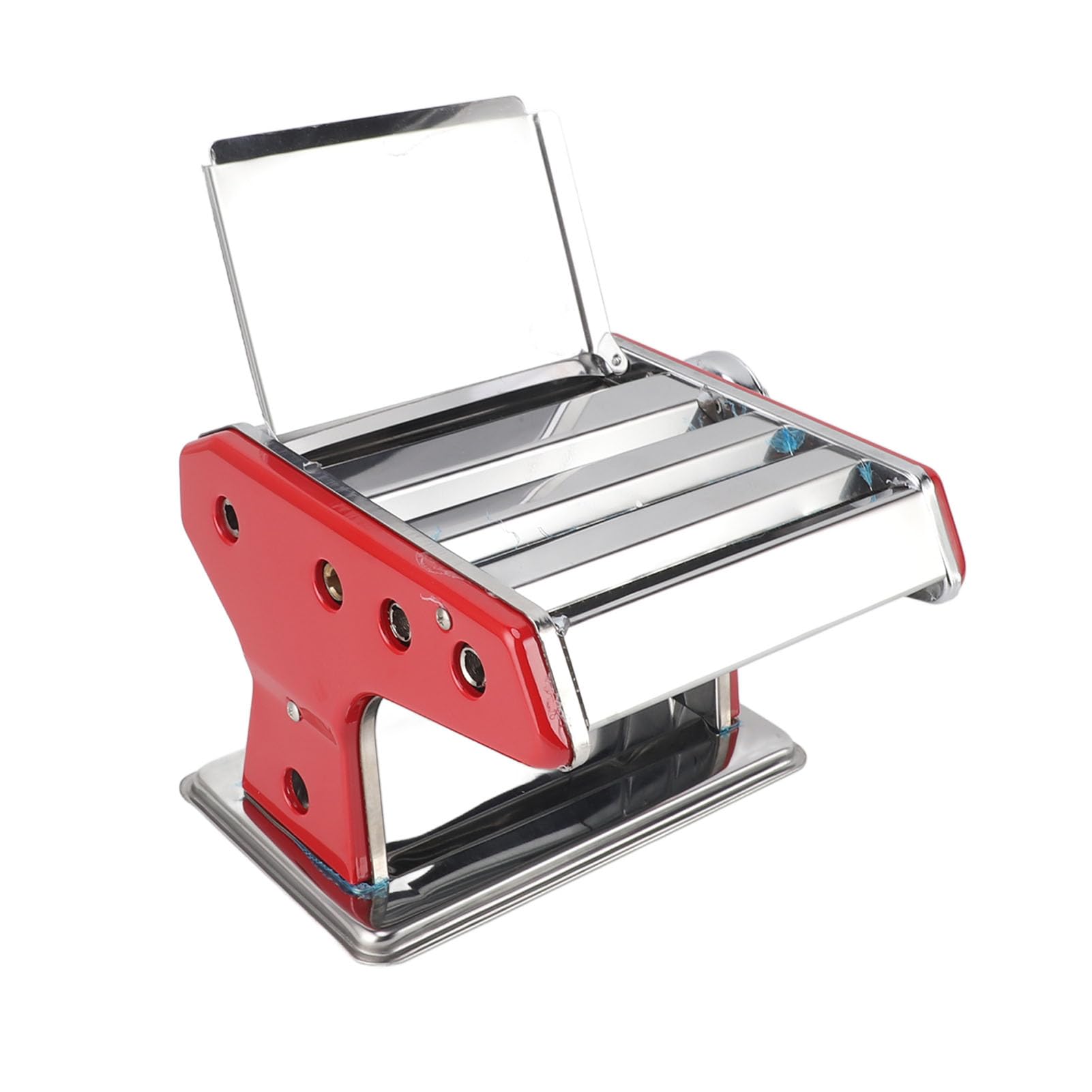 Amazon | 生地ローラープレス機、麺プレス機 (赤) | Generic | パスタ