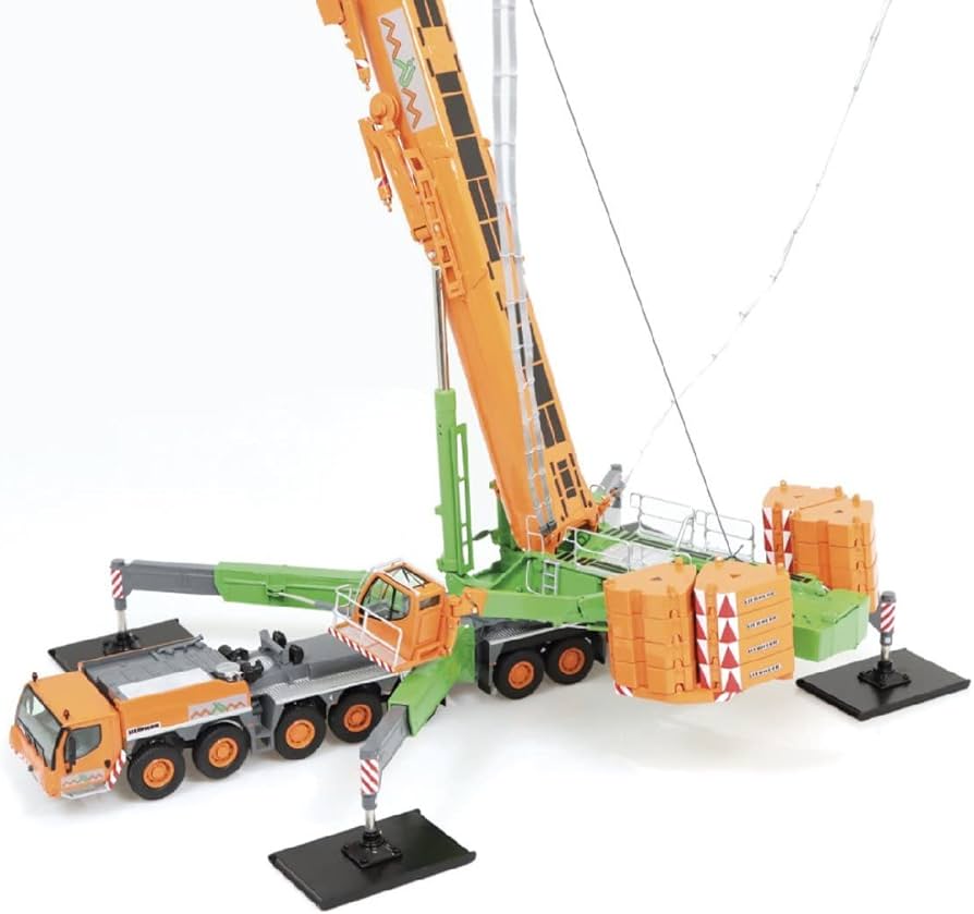Amazon.co.jp: NZG 1/50 MPM Liebherr LTM11200-9.1 mobile crane 130