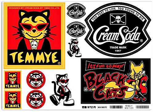 Amazon.co.jp: CREAM SODA TEMMYE ステッカーセット (ティミー