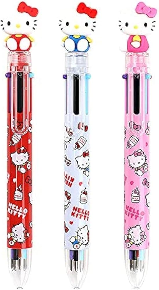 Amazon | JVPEN WRITING INSTRUMENT Wociud ハローキティ 0.7mm 6色