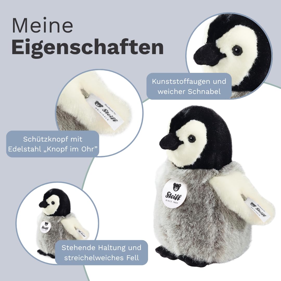 Amazon.co.jp: シュタイフ(steiff) 赤ちゃんペンギンのフラップス 16cm