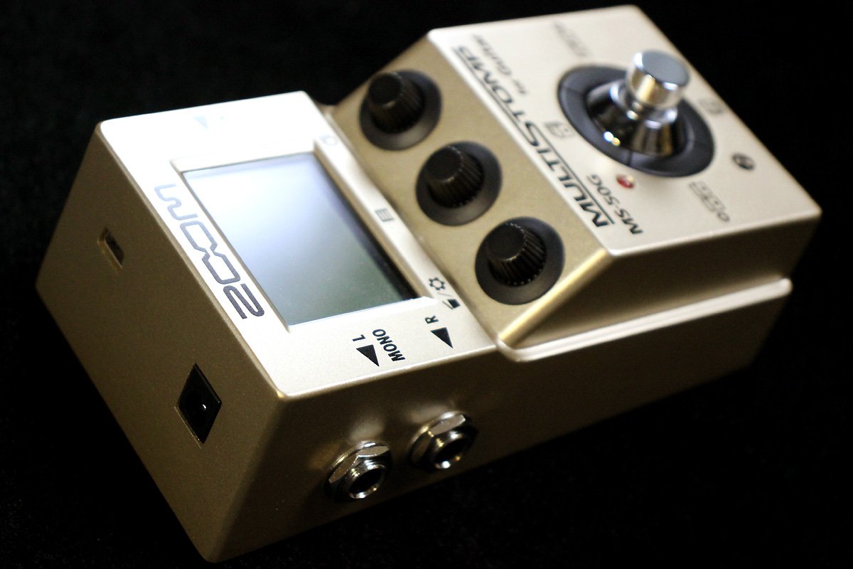 Amazon.co.jp: ZOOM/MS-50G-I MultiStomp Guitar Pedal Gold Limited