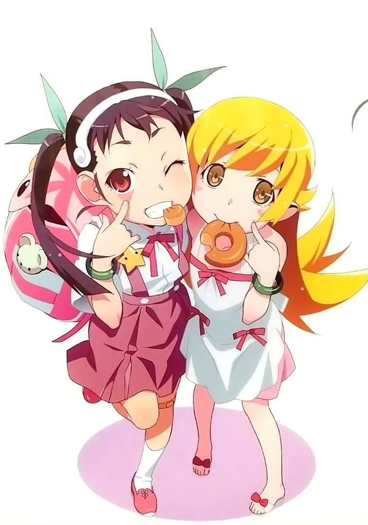 Amazon.co.jp: 物語シリーズ 八九寺真宵忍野忍 a4クリアファイル