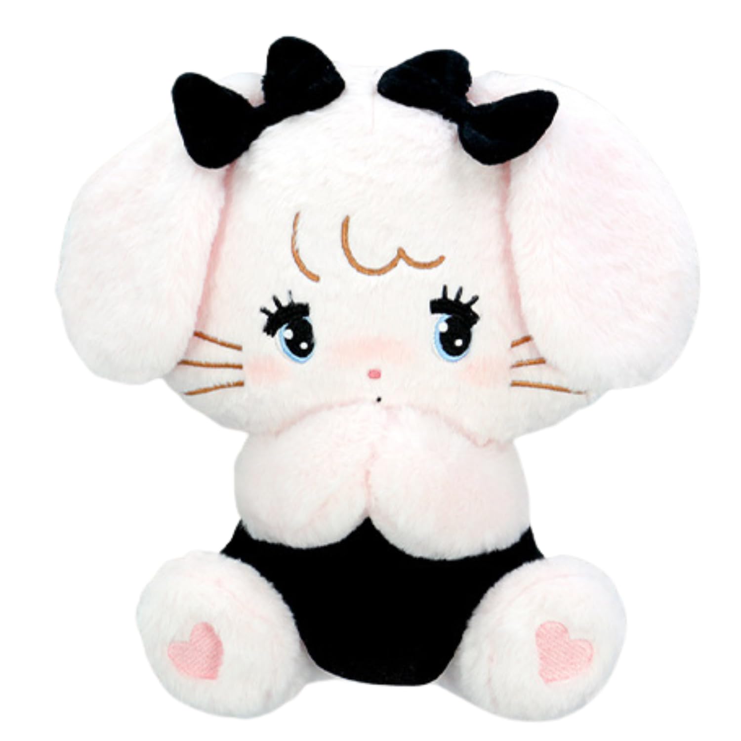 Amazon.co.jp: mikko BLACK RIBBON BIG ぬいぐるみ みっこ ブラック