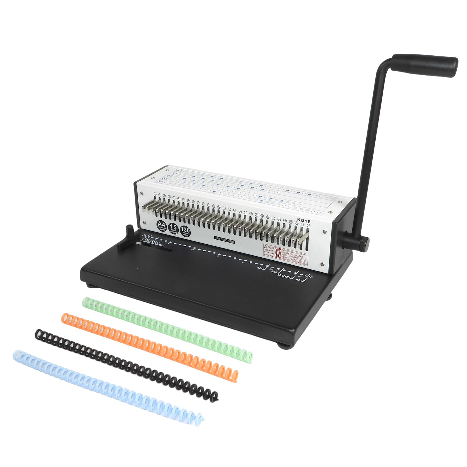 Amazon.co.jp: RAYSOONER KD-15 製本機 1～30穴まで調整可能 穴あけ