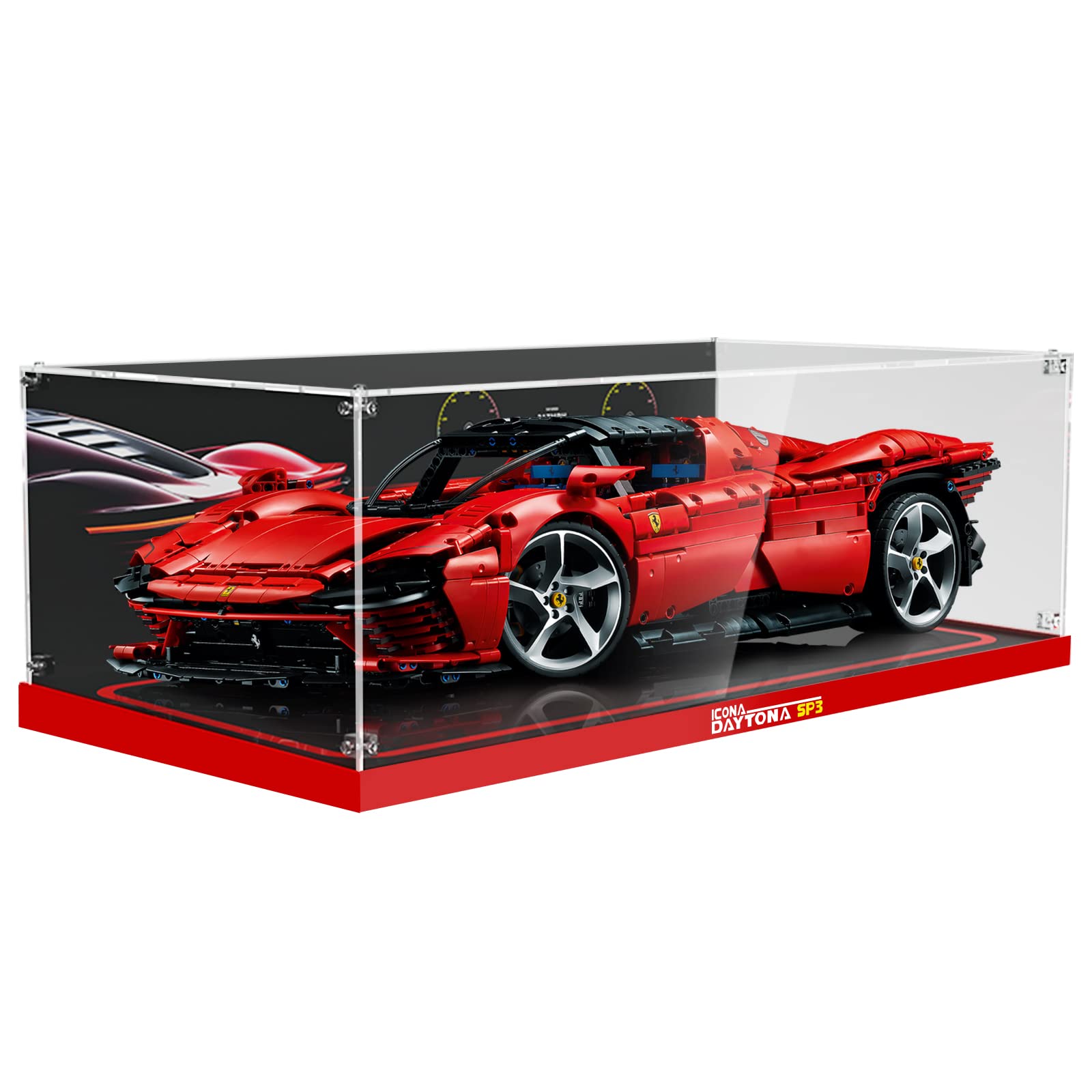 Amazon.co.jp: PIPART アクリルディスプレイケース LEGO 42143