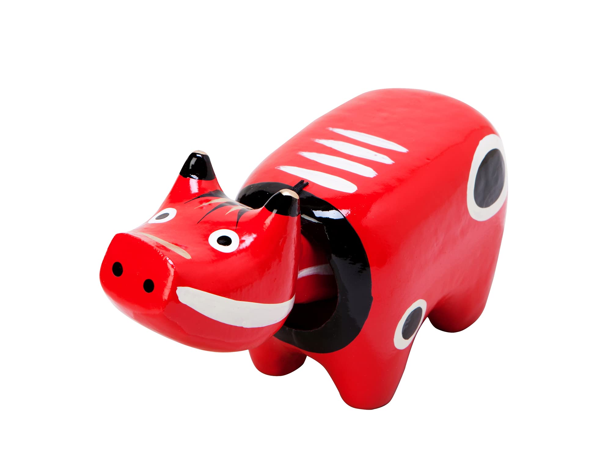 Amazon.co.jp: 野沢民芸 会津張り子 赤べこ4号 : 食品・飲料・お酒