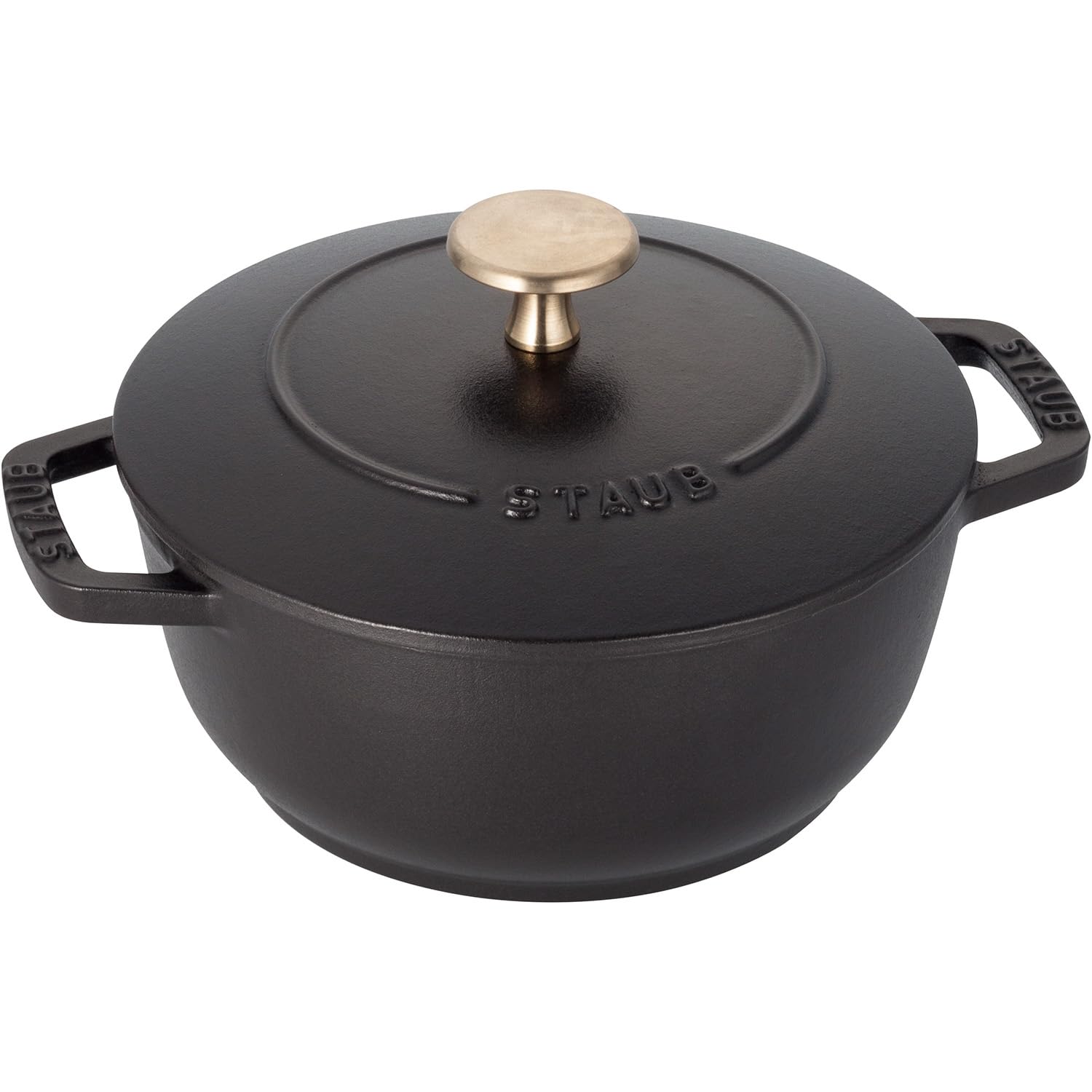 Amazon.co.jp: staub ストウブ 「 ワナベ ブラック S 16cm 」 両手