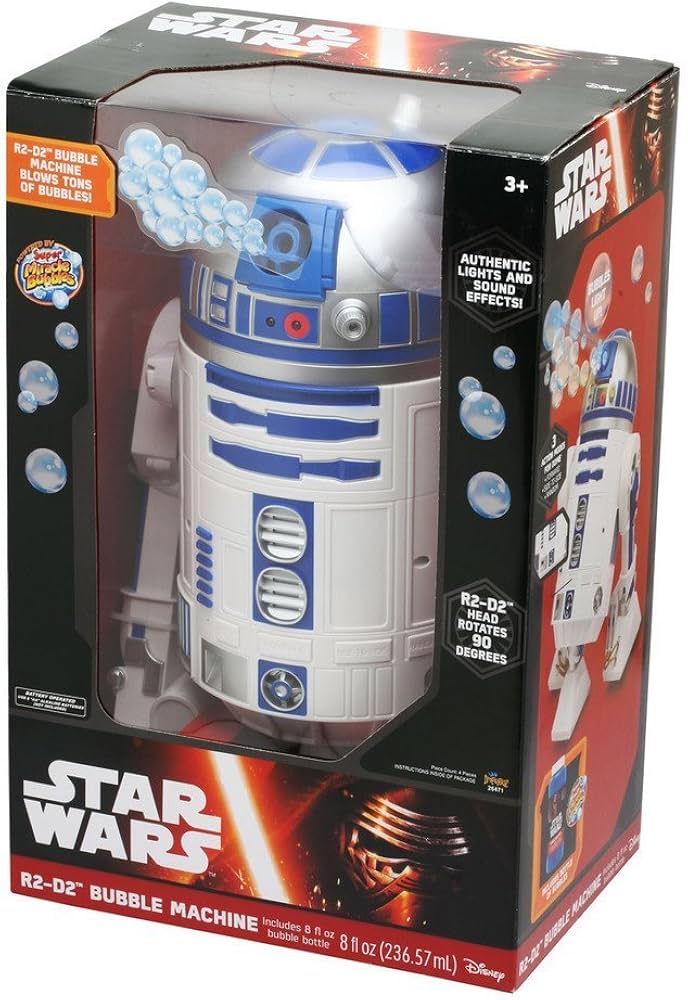 Amazon | R2D2 スターウォーズ R2-D2 シャボン玉 製造 電動 マシン