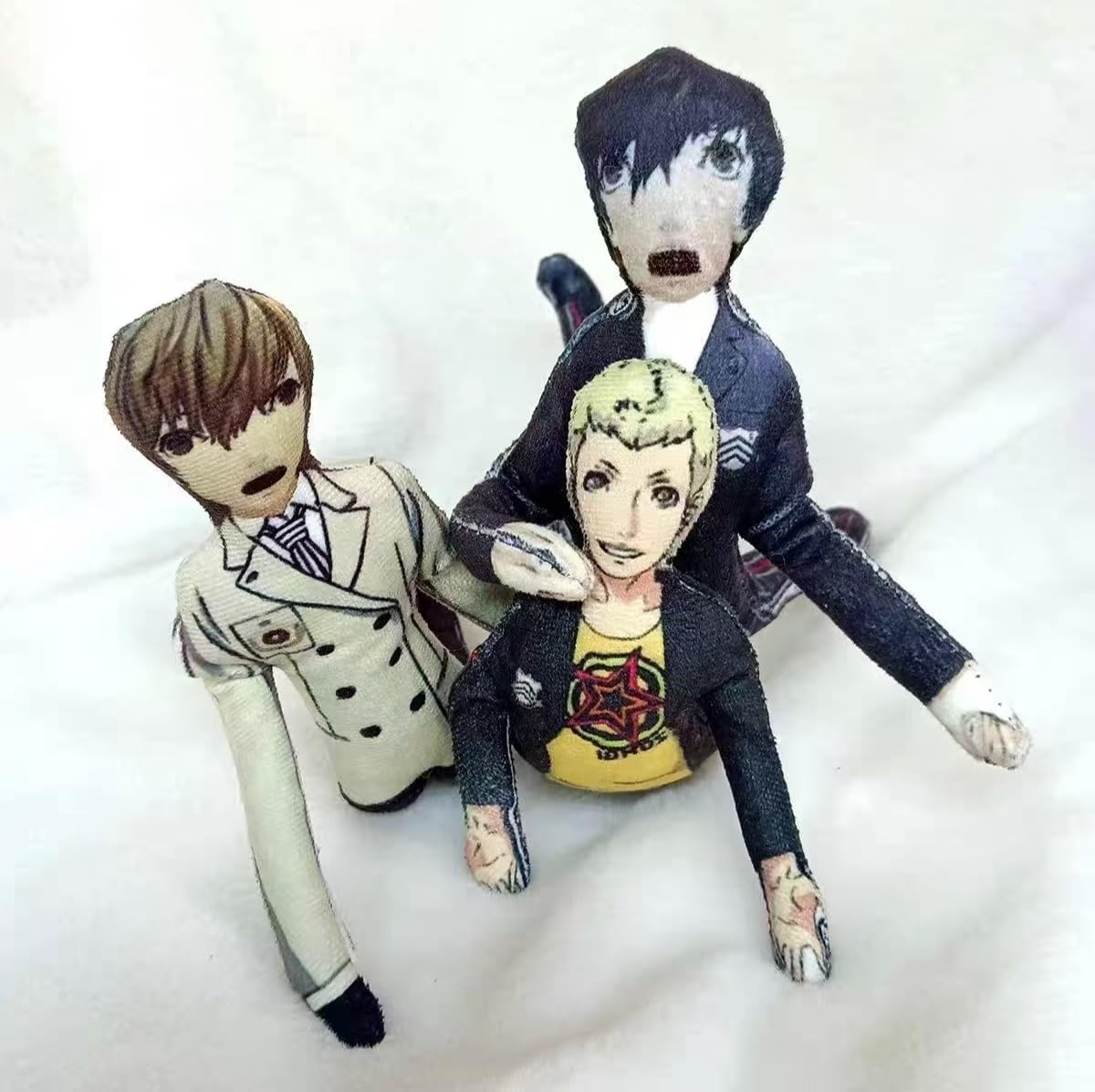 Amazon.co.jp: ペルソナ5 ぬいぐるみ 雨宮蓮 明智吾郎 高巻杏 喜多川