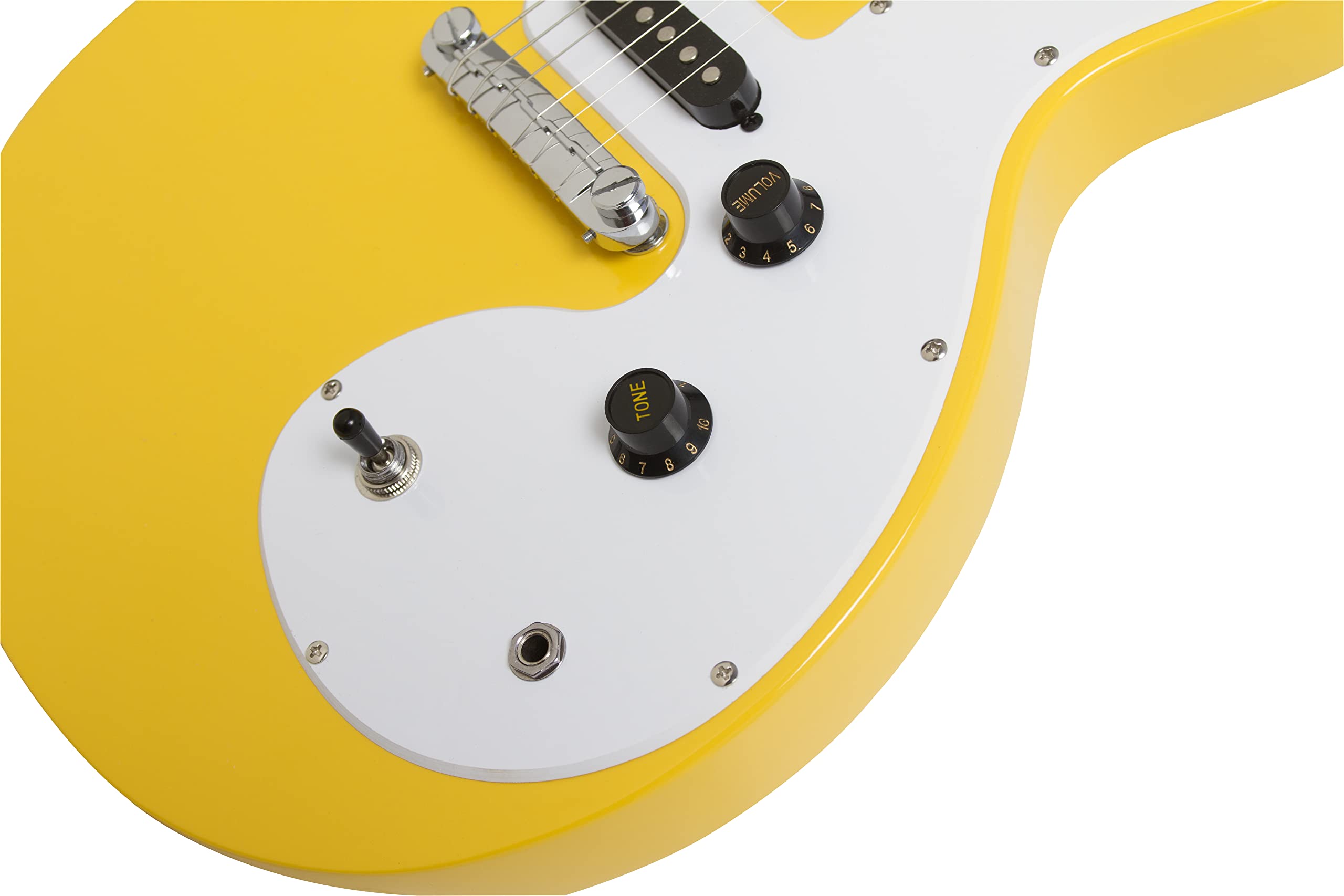 Amazon.com: Epiphone Les Paul Melody Maker E1, Sunset Yellow
