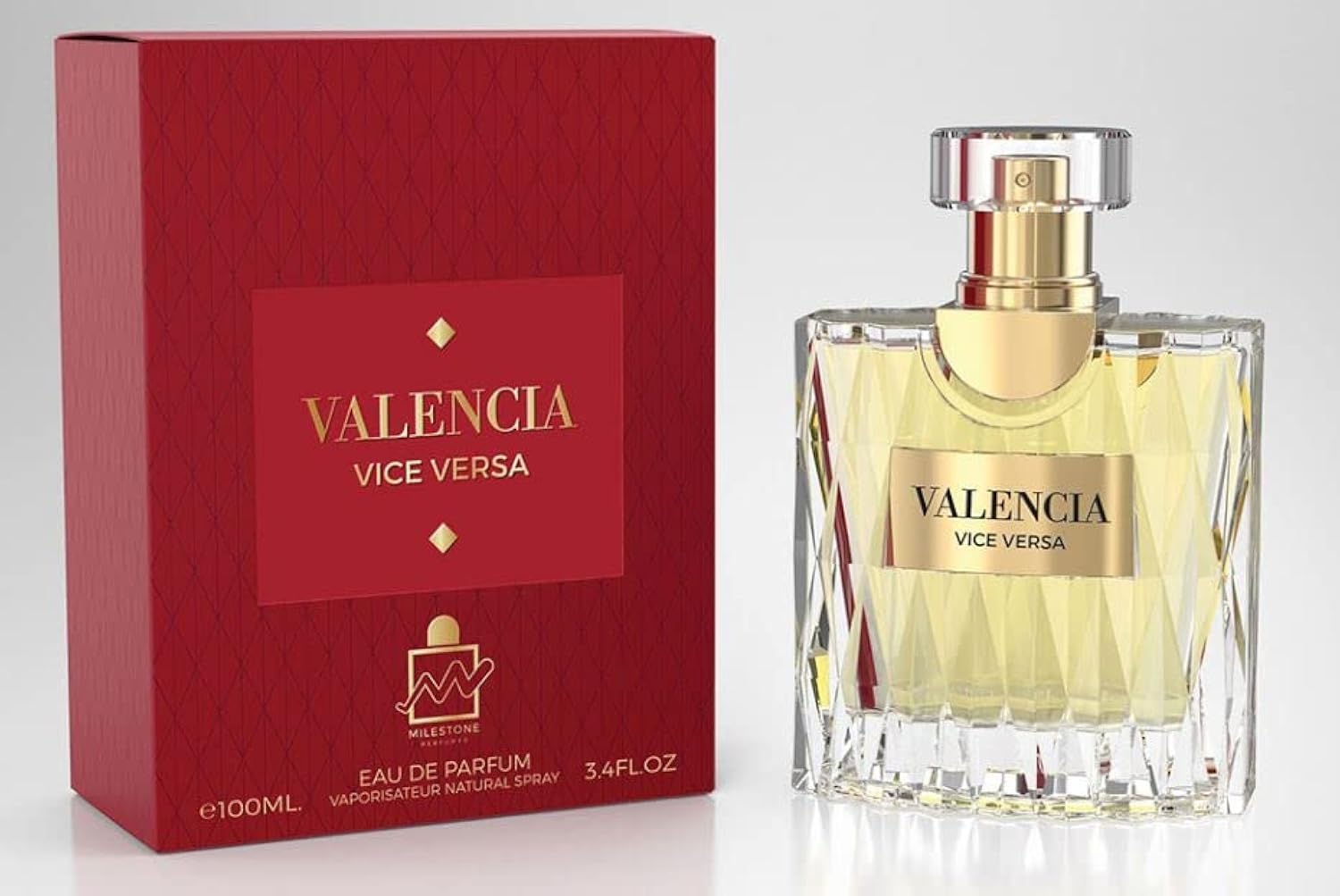 Amazon.com : Milestone Valencia Vice Versa Pour Femme - Eau de