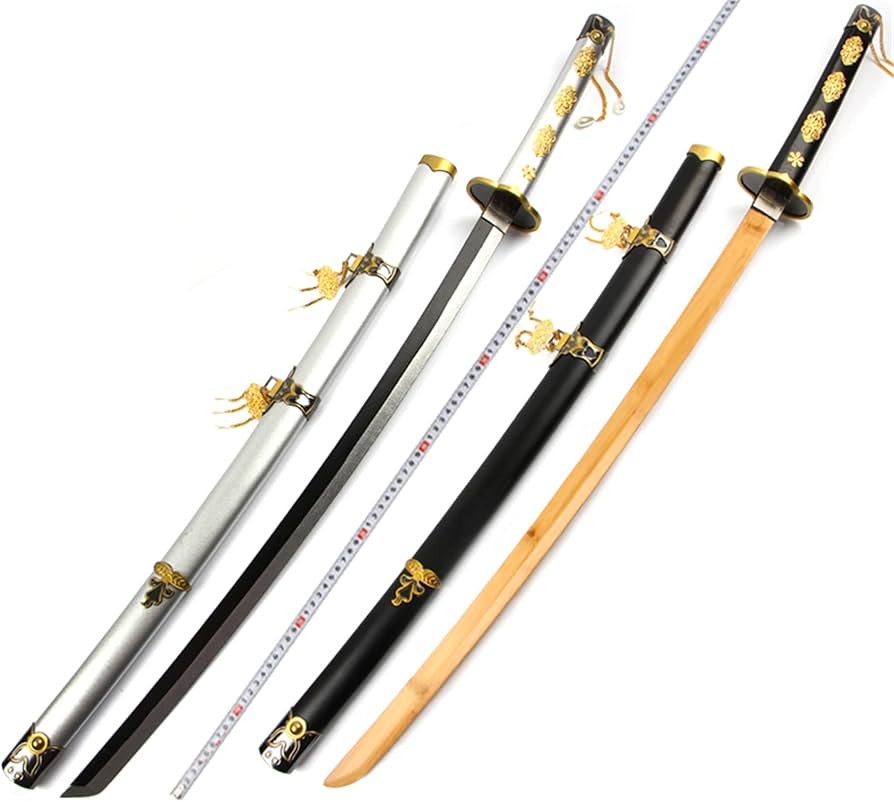 Amazon.co.jp: 【Yixianda】 日本刀 鶴丸国永 大太刀 模造刀 銘国永 木