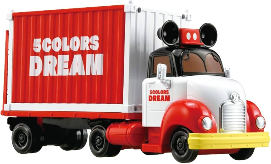 Amazon | トミカ ディズニーモータース 5カラーズドリームキャリー