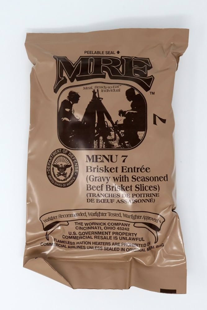 Amazon | 【2025年検品】米軍戦闘食 MRE caseA | ノーブランド品